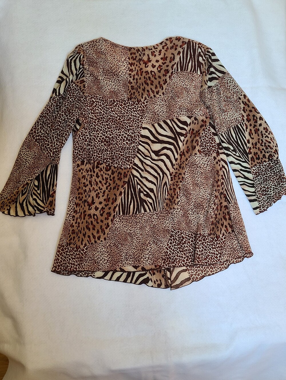 Elementz Mixed Animal Print Blouse
